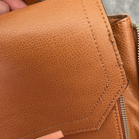 Cute tan brown mini backpack purse from Spring - Picture 6 of 6